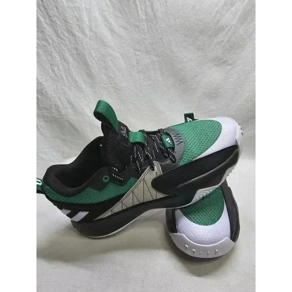 Size 7 Mens - Adidas Dame Certified EXTPLY 2.0 Black Court Green - Picture 5 of 13